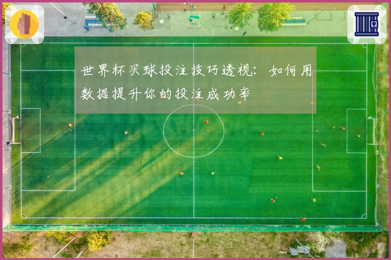 世界杯买球投注技巧透视：如何用数据提升你的投注成功率